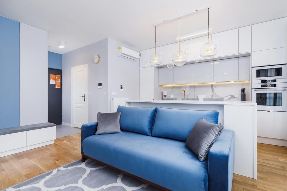 Kitchen or kitchenette, Living room