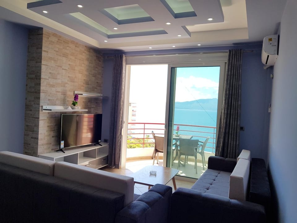 Balcony/Terrace, Living room, Sea view
