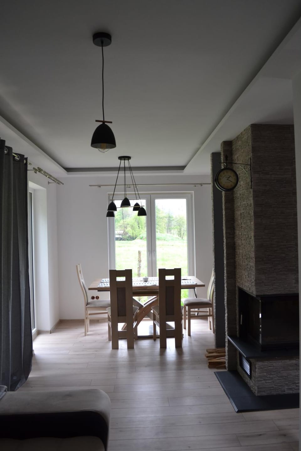 Living room, Seating area, Dining area