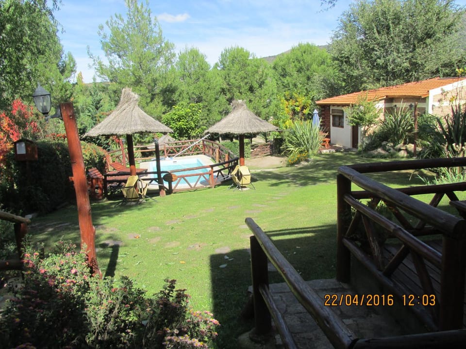 Patio, Garden, Pool view