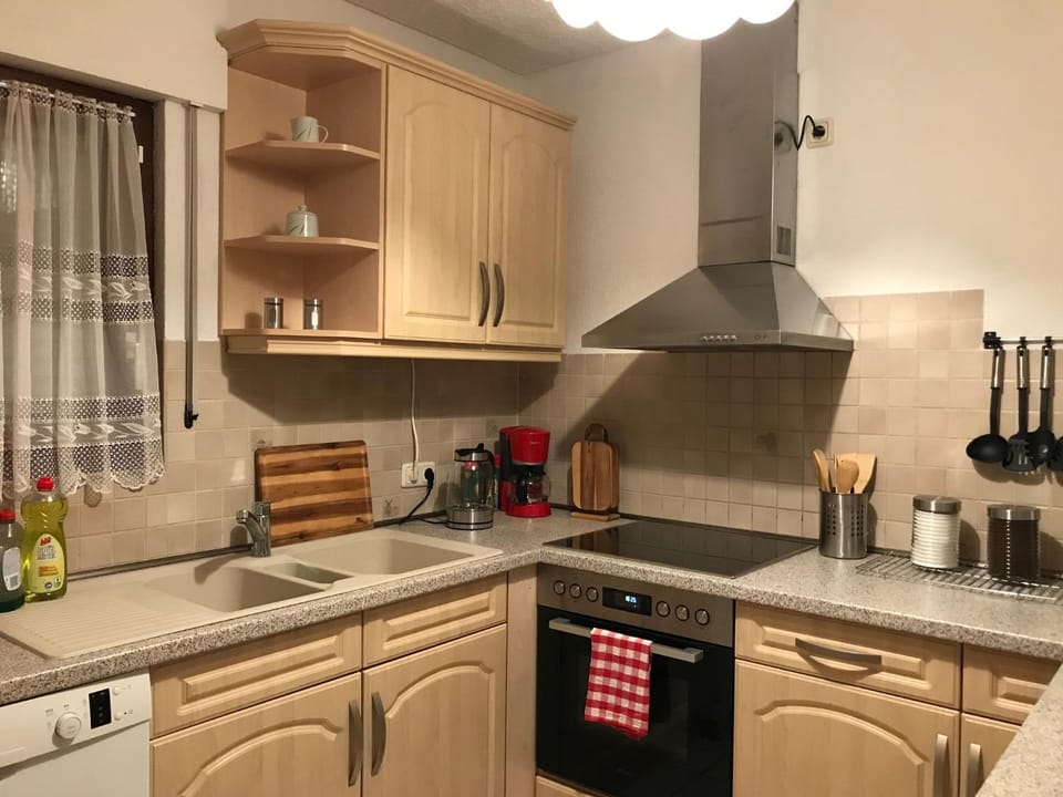 Communal kitchen, dishwasher