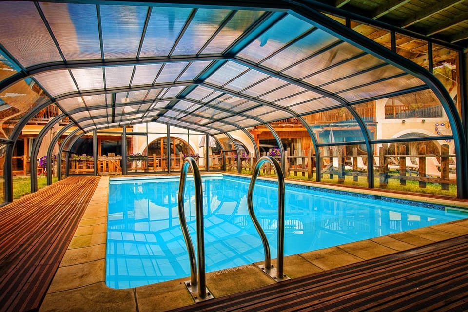 Facade/entrance, Mountain view, Pool view, Swimming pool