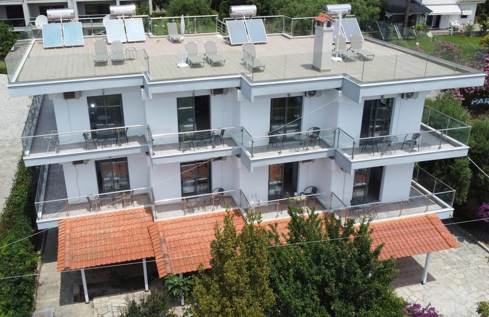 Property building, Bird's eye view, Mountain view, Sea view, sunbed