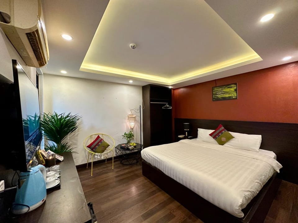 Bed, TV and multimedia, Photo of the whole room, Bedroom, air conditioner