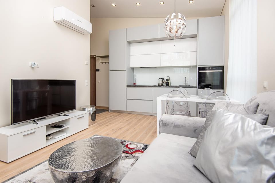 Luxury harmony in Vanagupe Apartment in Palanga