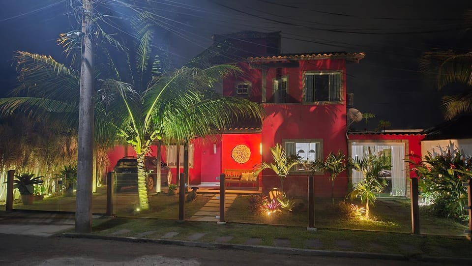 Night, Garden, Garden view