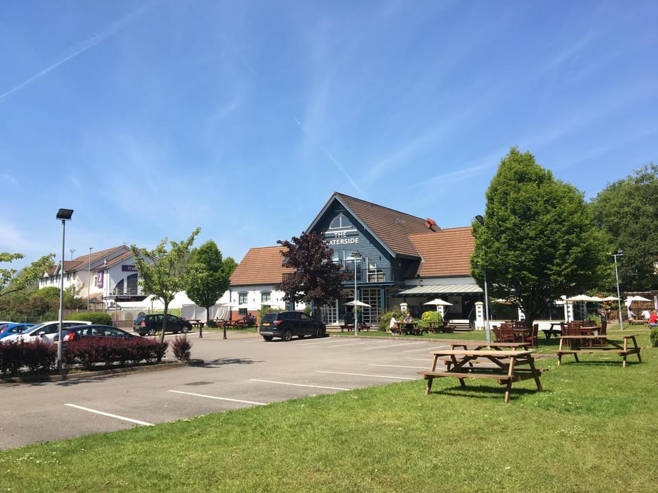 Property building, Day, Parking