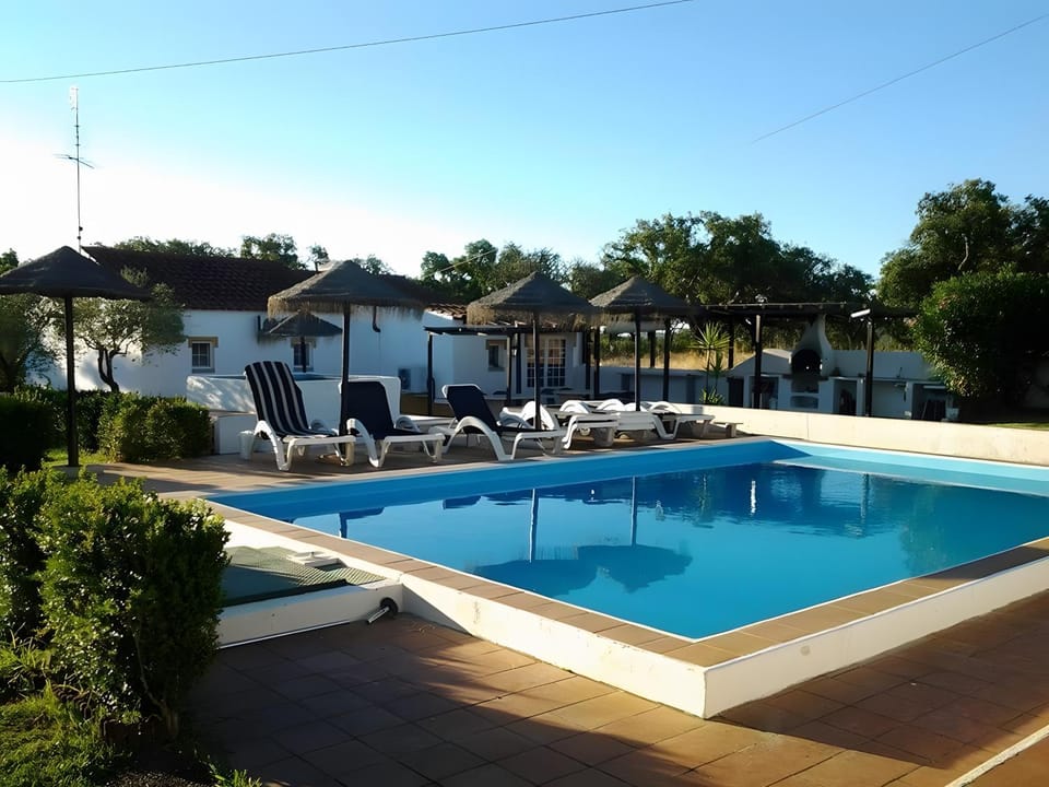 Property building, Living room, Swimming pool