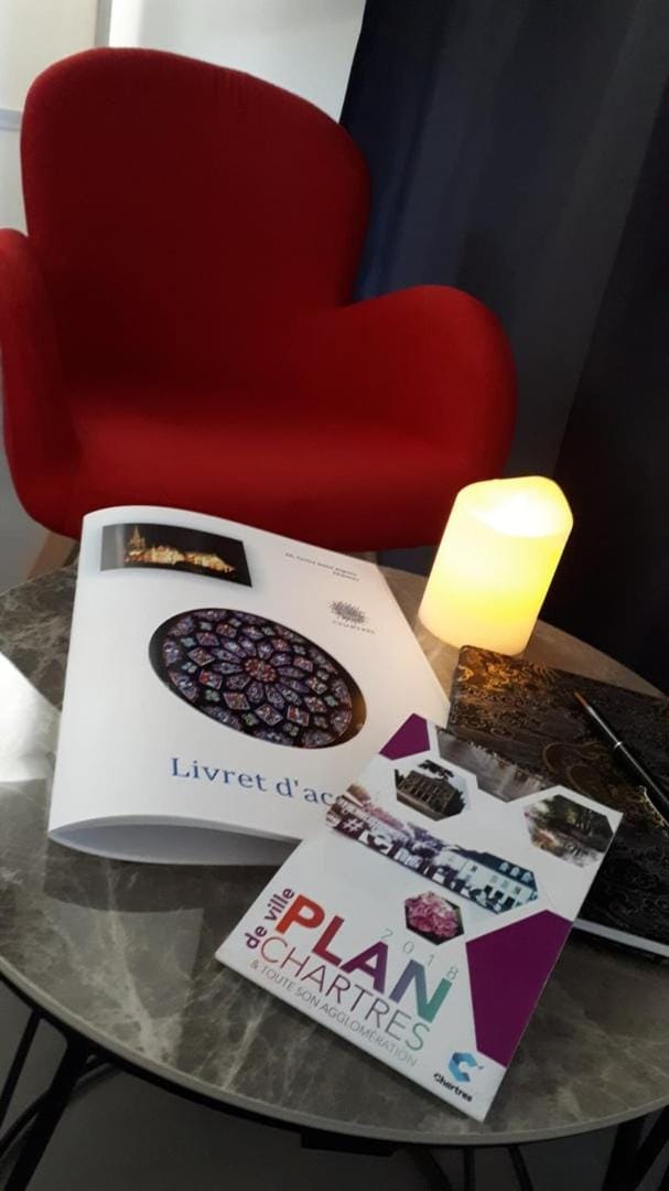 Le Saint-Aignan, centre, Parking à tarif préférentiel, 3 étoiles Apartment in Chartres