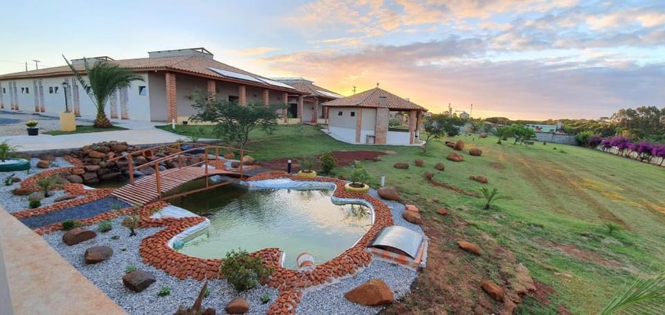Garden, Sunset