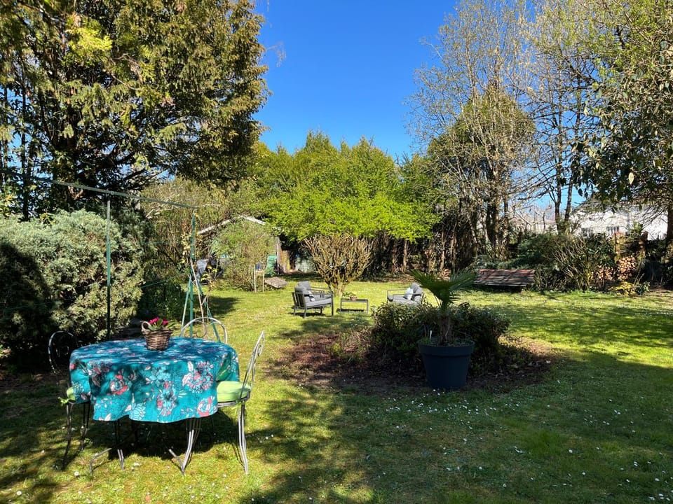 Spring, Day, Natural landscape, Garden, Garden view