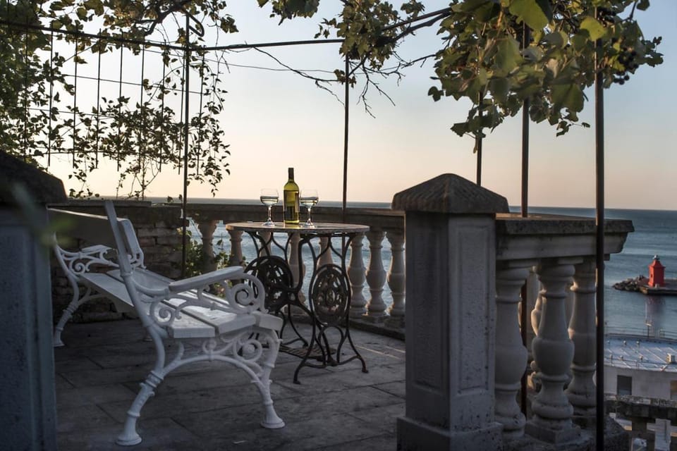 Patio, Balcony/Terrace, Sea view, Sunset