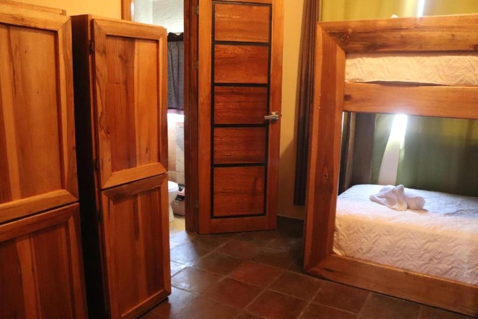 Bathroom, Bedroom, bunk bed, locker, wardrobe