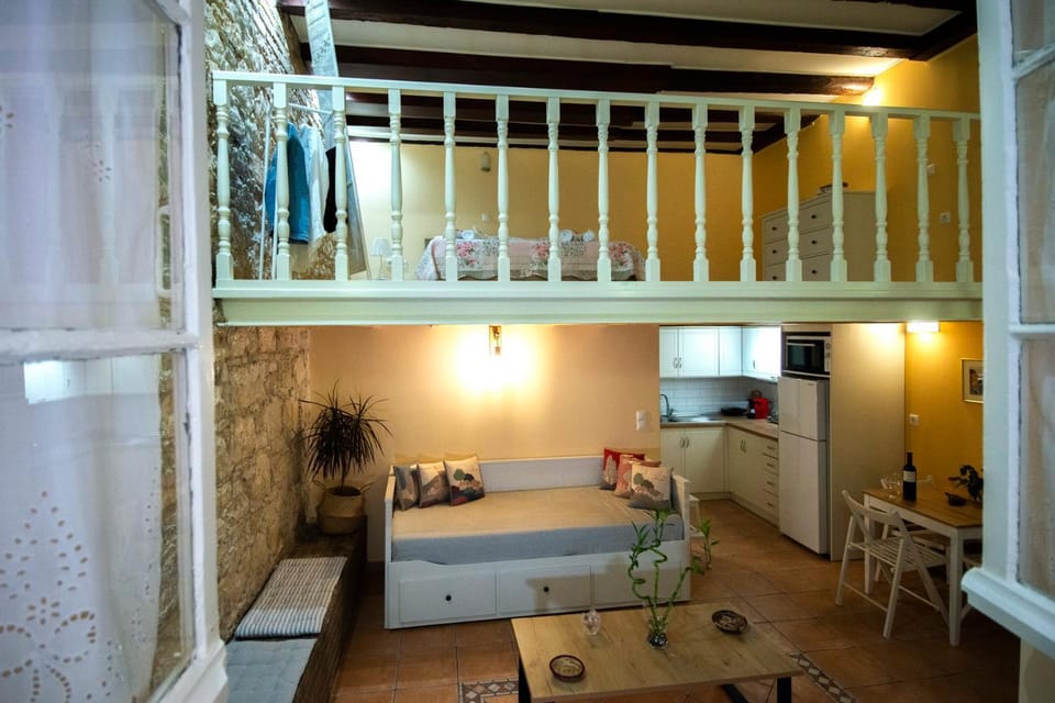 Living room, Seating area, Bedroom