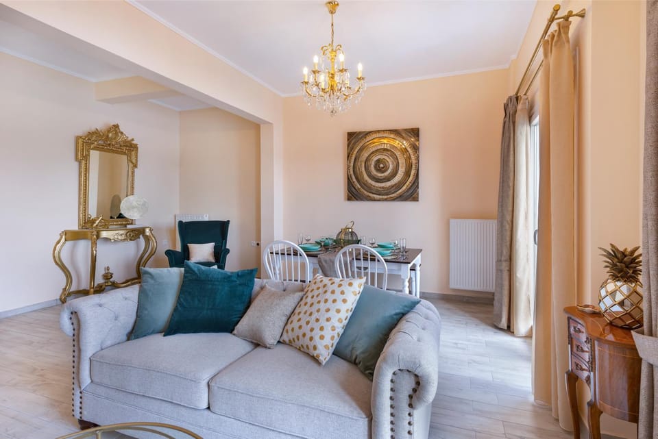 Living room, Seating area, Dining area