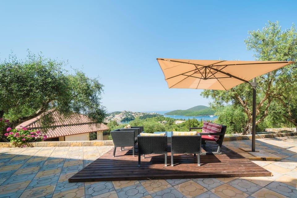 Sivota view villa Apartment in Peloponnese, Western Greece and the Ionian