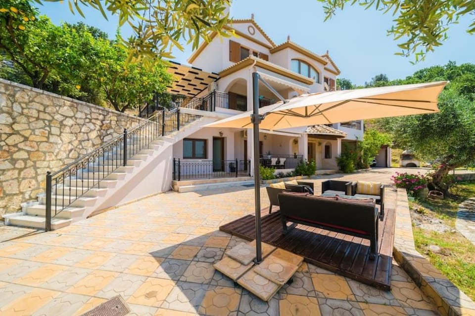 Sivota view villa Apartment in Peloponnese, Western Greece and the Ionian