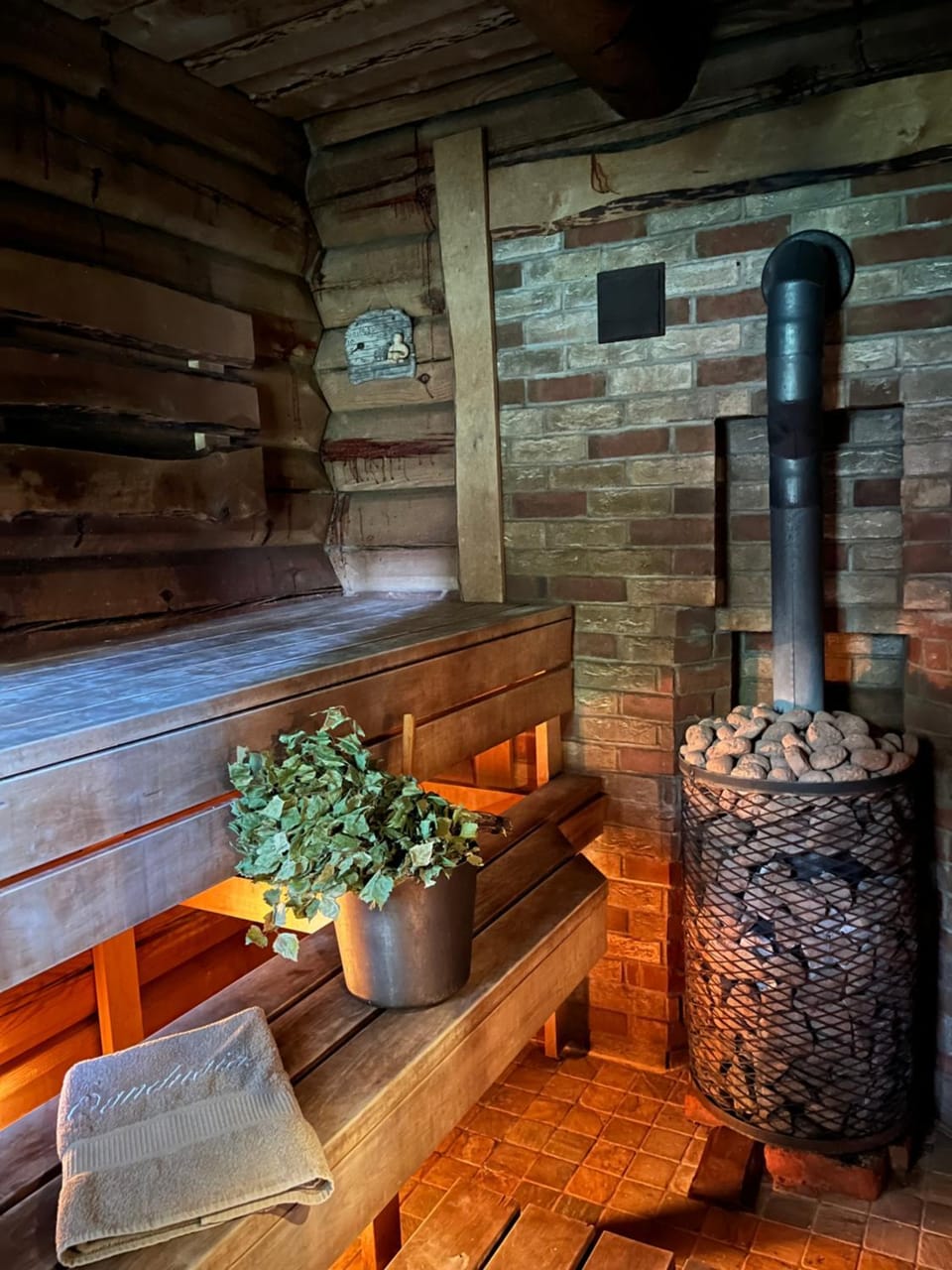 Sauna, Sauna, flat iron, heating