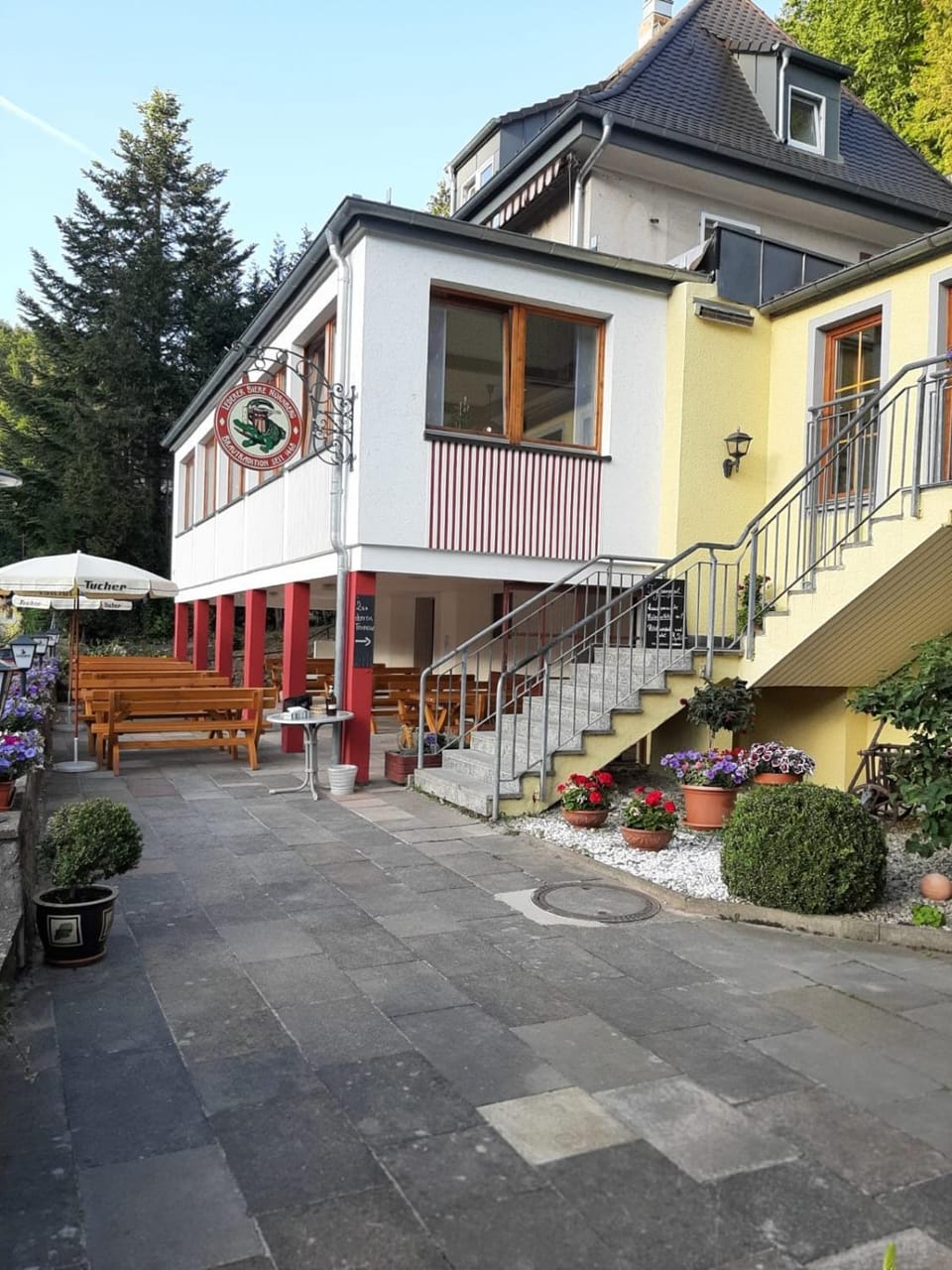 Restaurant/places to eat, Summer, Balcony/Terrace, On site