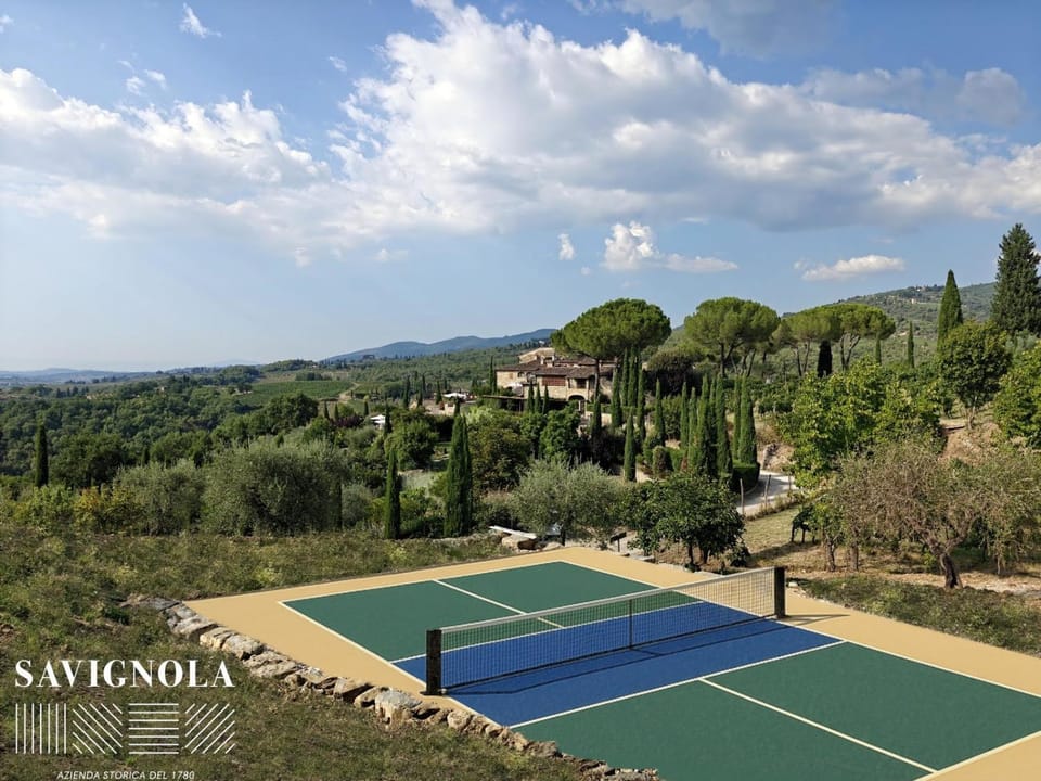 Tennis court, Entertainment