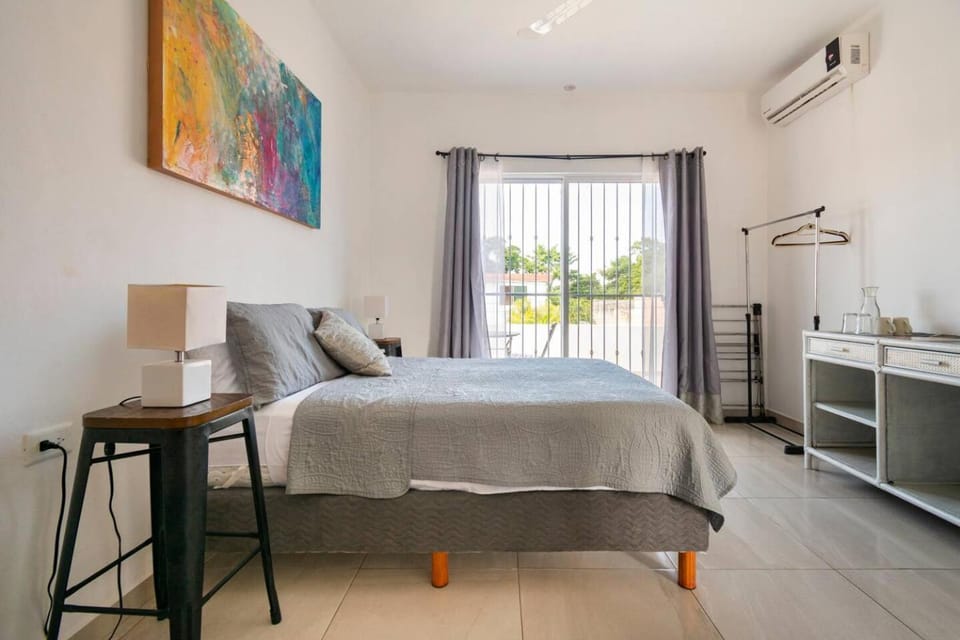 Balcony/Terrace, Bedroom, wardrobe, air conditioner