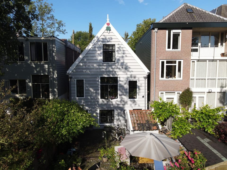 Property building, Garden view