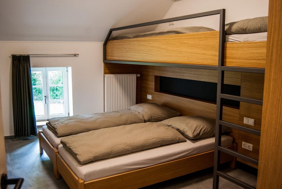 Bed, Photo of the whole room, Bedroom, bunk bed