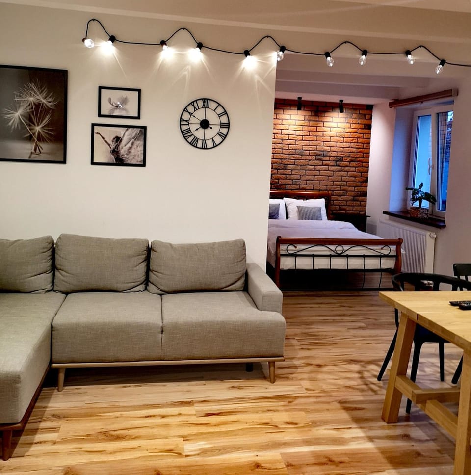 Bed, Living room, Photo of the whole room, Seating area, Bedroom