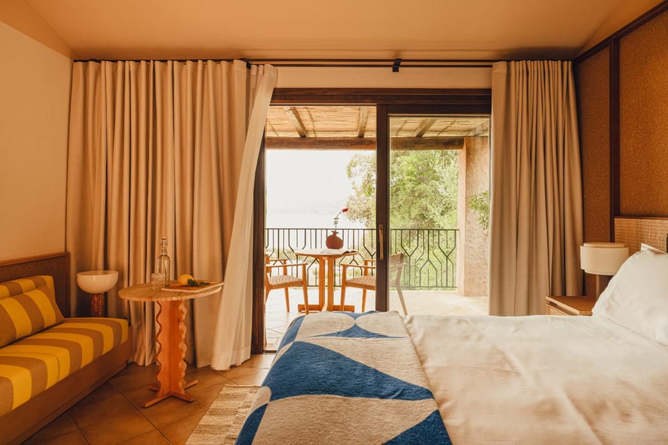 Bedroom, Sea view