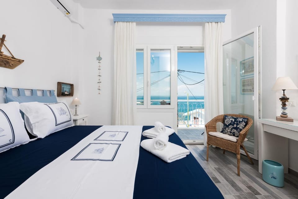 Bedroom, Sea view