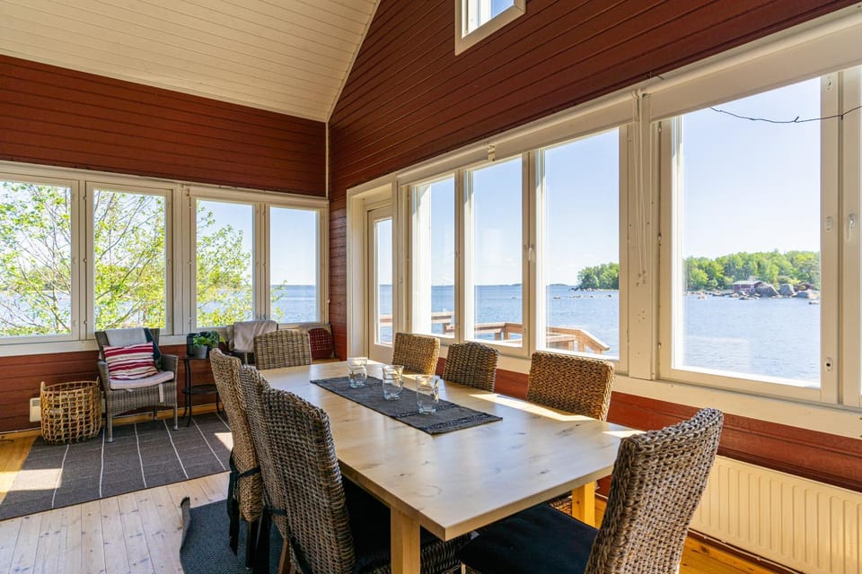 Summer, Dining area, Sea view