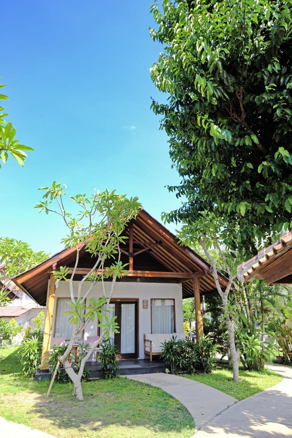 Property building, Garden