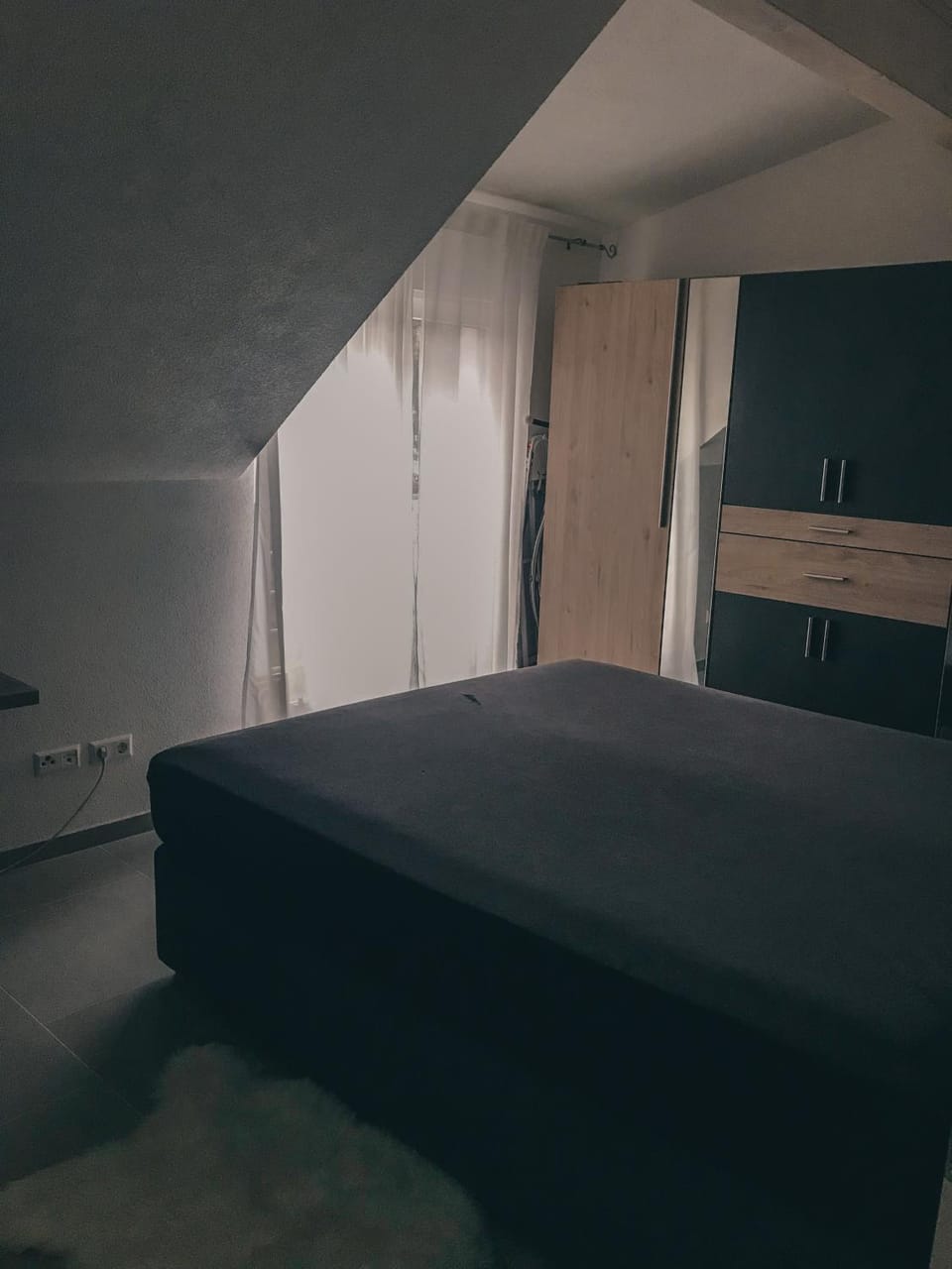 Bed, Bedroom, wardrobe