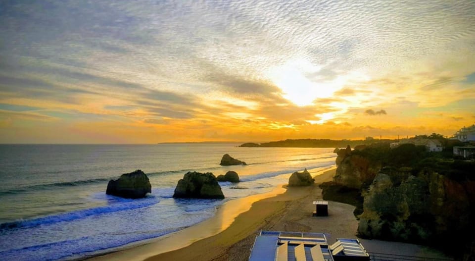 Natural landscape, Sea view, Sunset