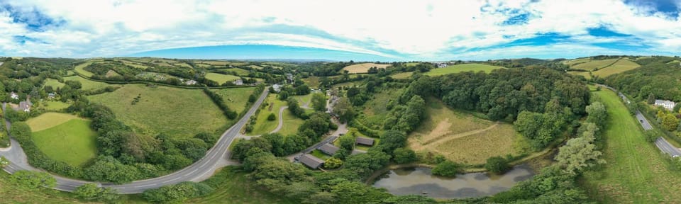 Natural landscape, Bird's eye view