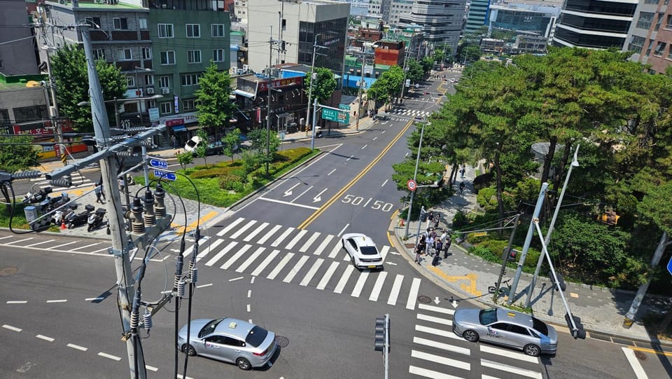City view, Street view, Location