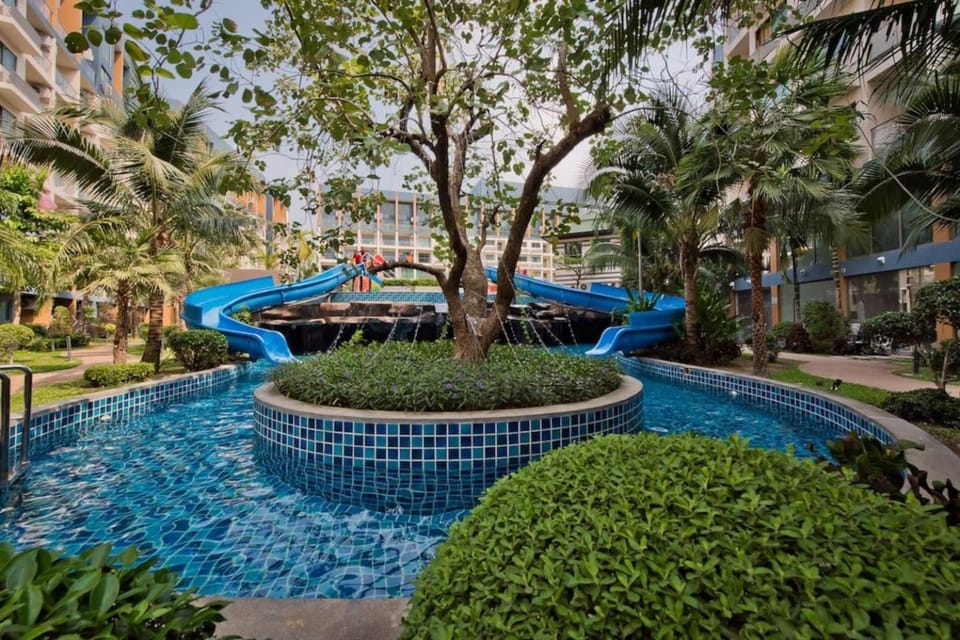 Children play ground, Aqua park, Swimming pool