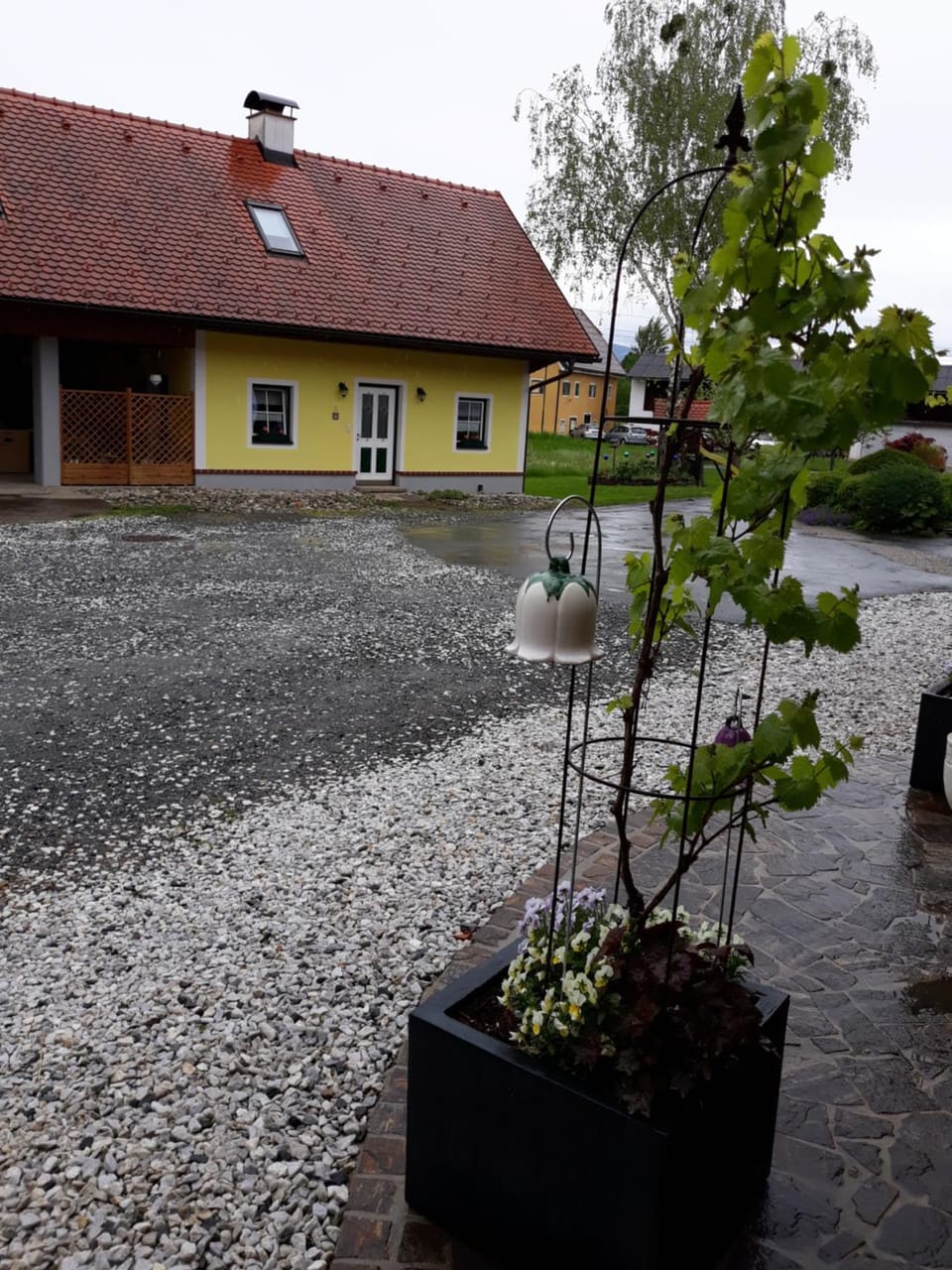 Property building, Garden