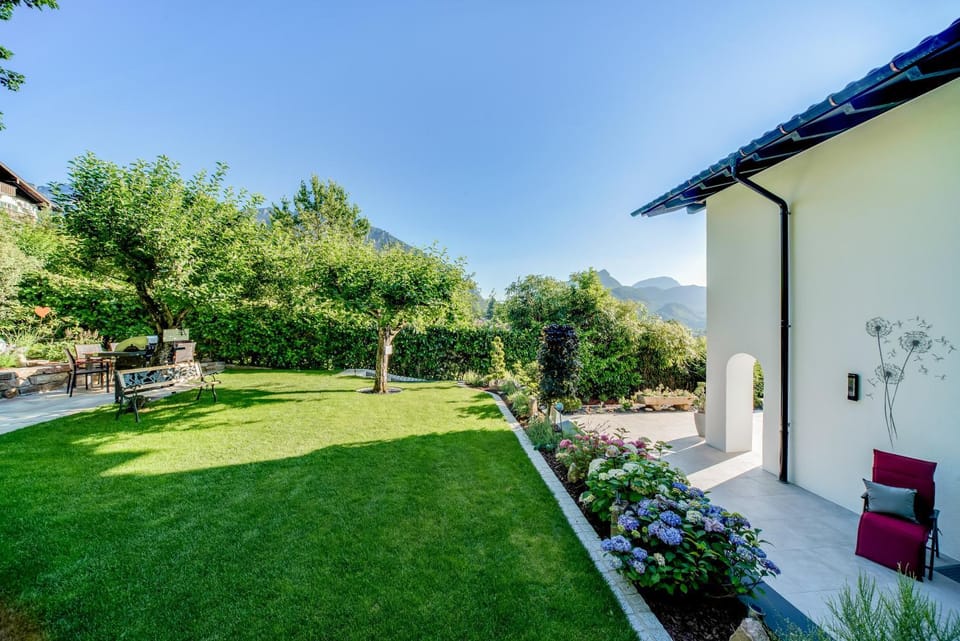 Property building, Garden, Garden view