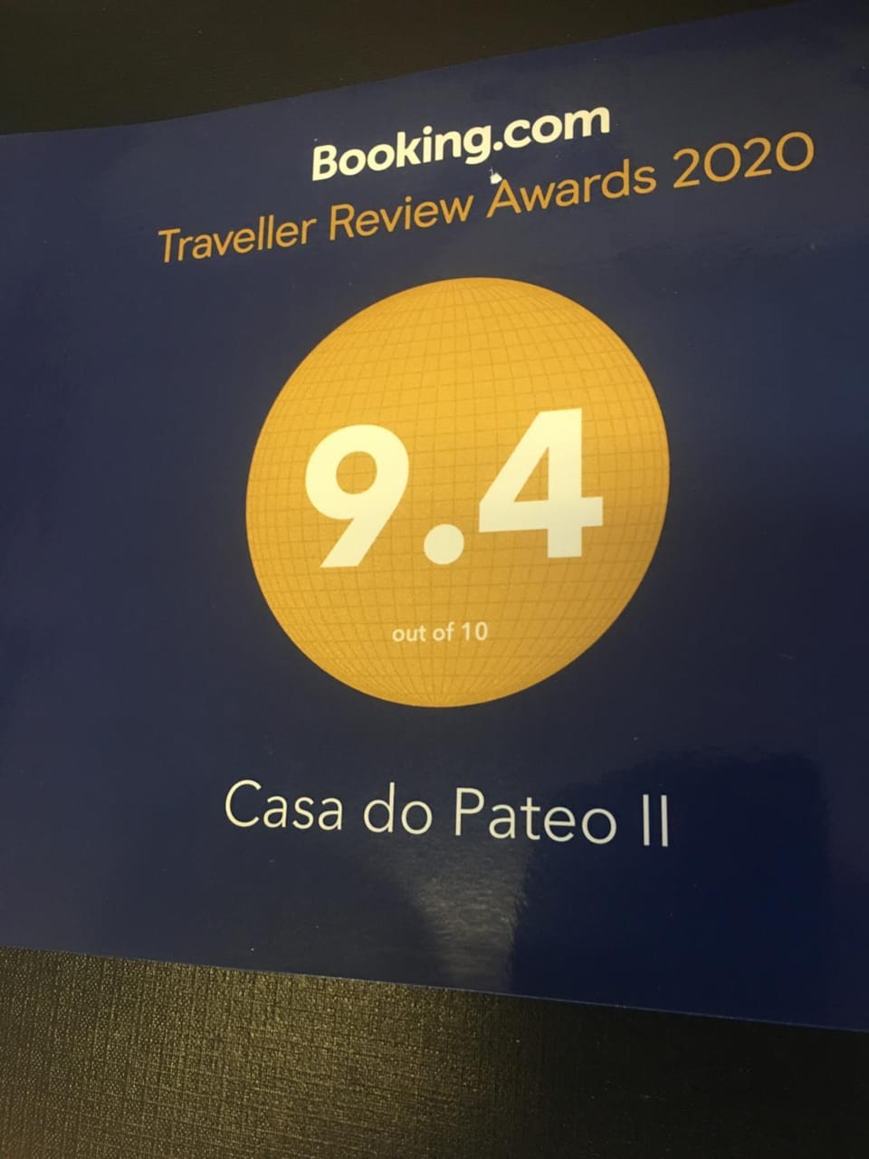 Certificate/Award