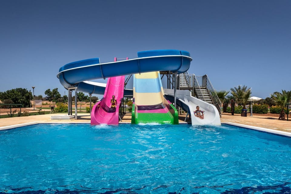 Children play ground, Aqua park, Swimming pool