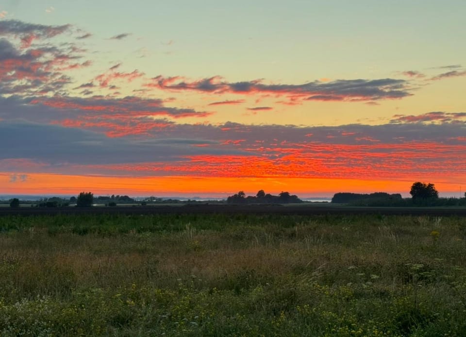 Natural landscape, Sunset