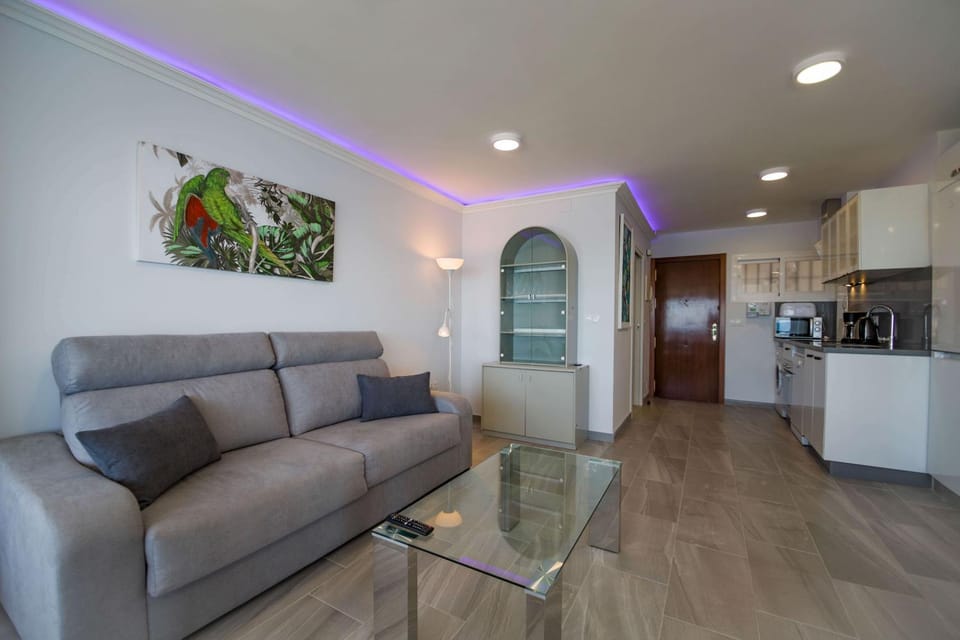 Kitchen or kitchenette, Living room, Lounge or bar, Seating area