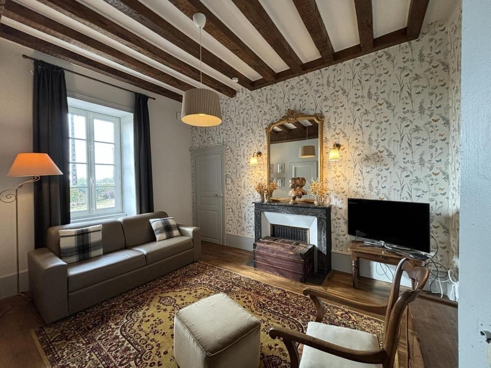Grande demeure caractéristique du XVIIe siècle, climatisation, draps et ménage inclus - FR-1-489-126 House in Auvergne-Rhône-Alpes