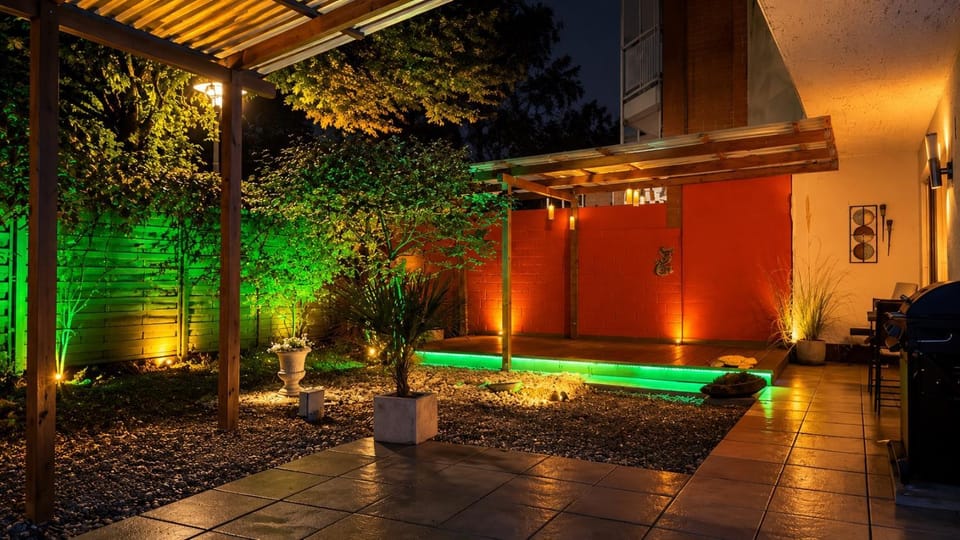 Night, Garden