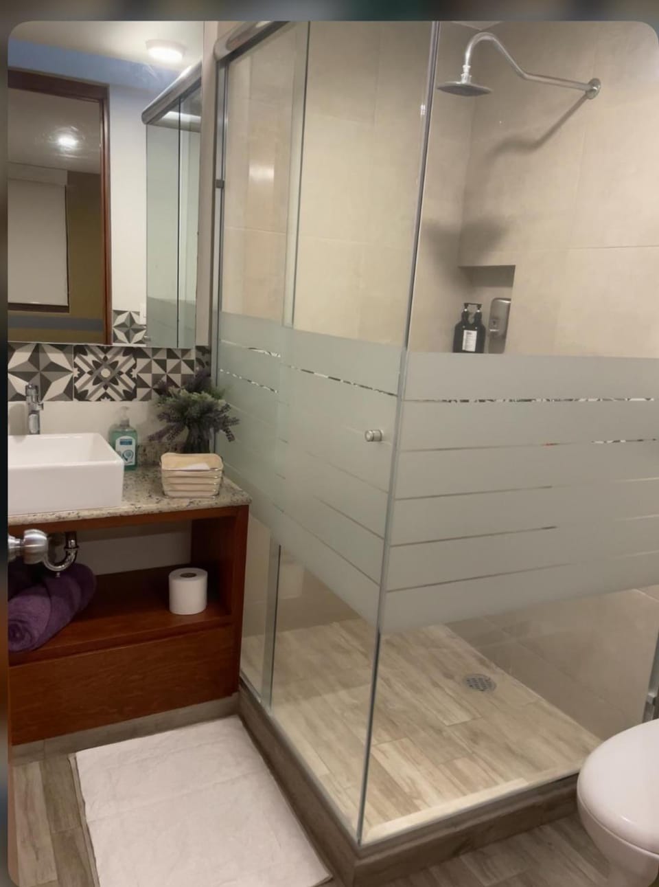Shower, Toilet, Bathroom, towels