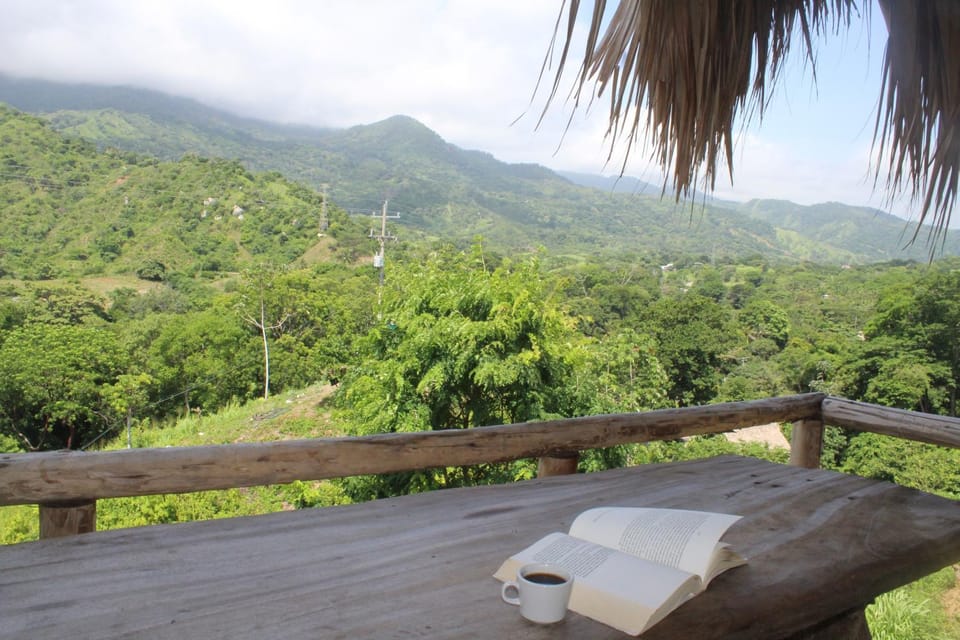 Restaurant/places to eat, Balcony/Terrace, Lobby or reception, Mountain view