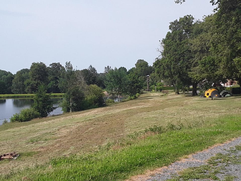 Natural landscape, Lake view