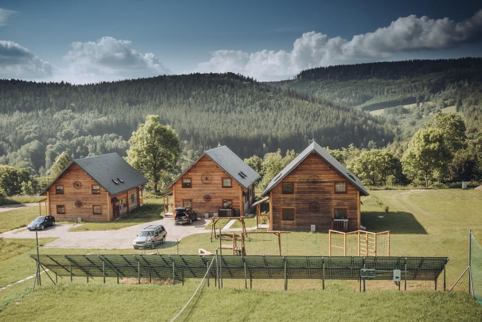 Property building, Spring, Natural landscape, Mountain view