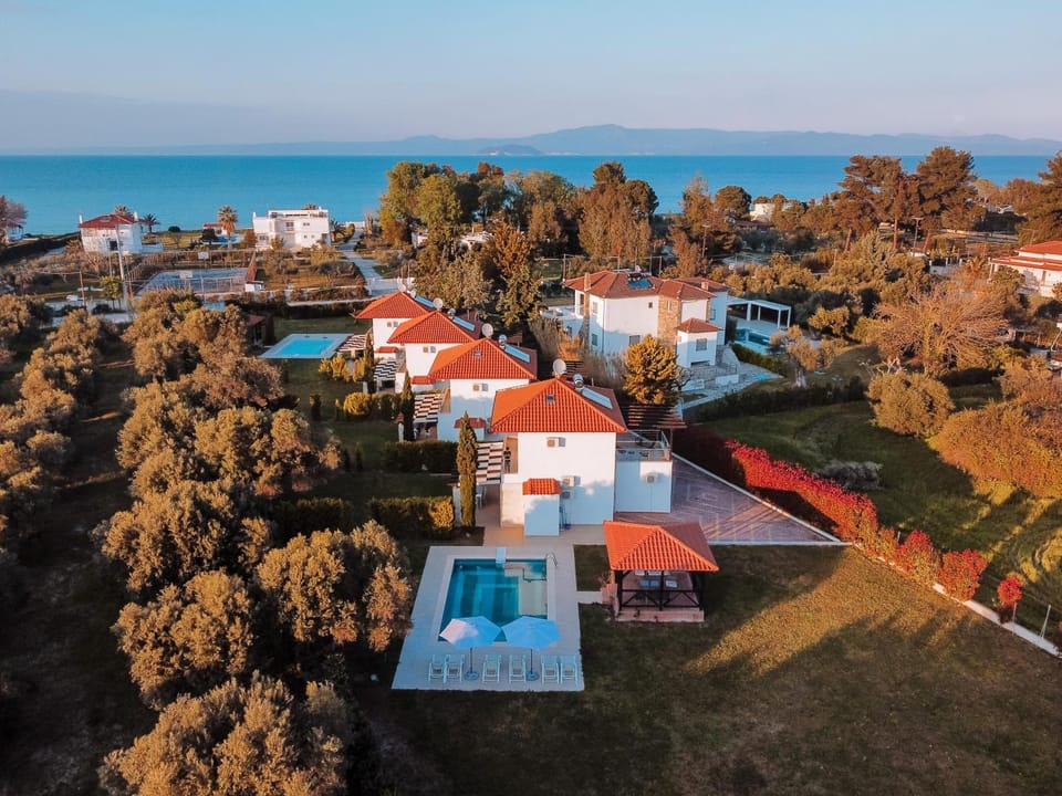 Property building, Bird's eye view, Sea view